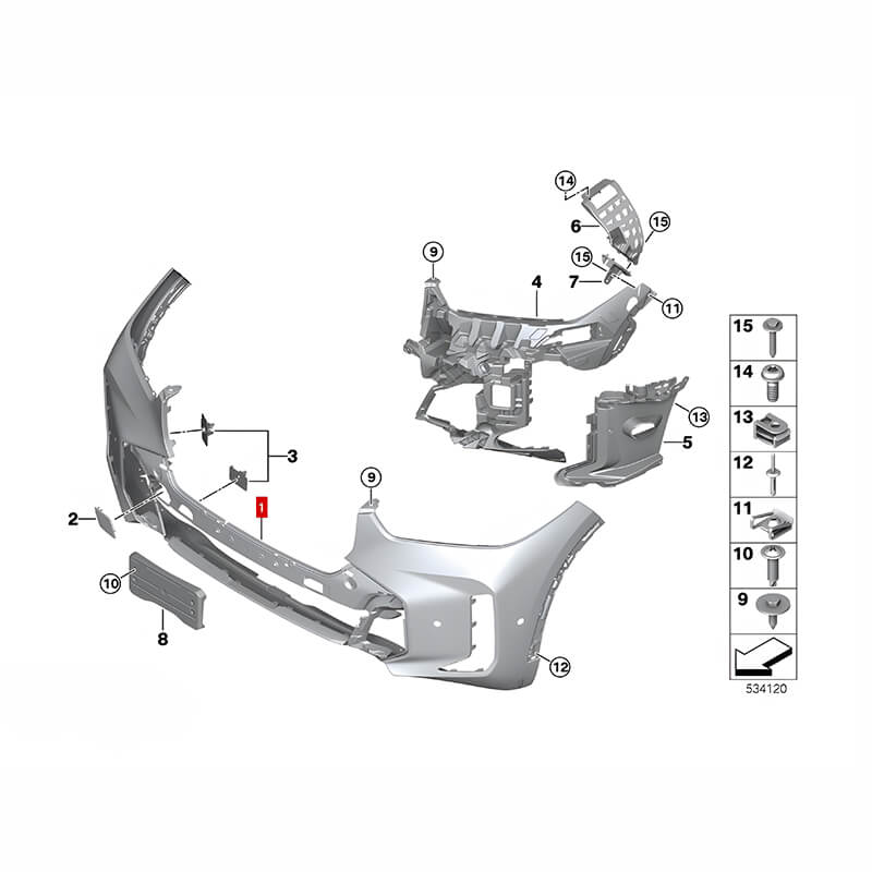 Front Bumper For Cars For BMW X5
