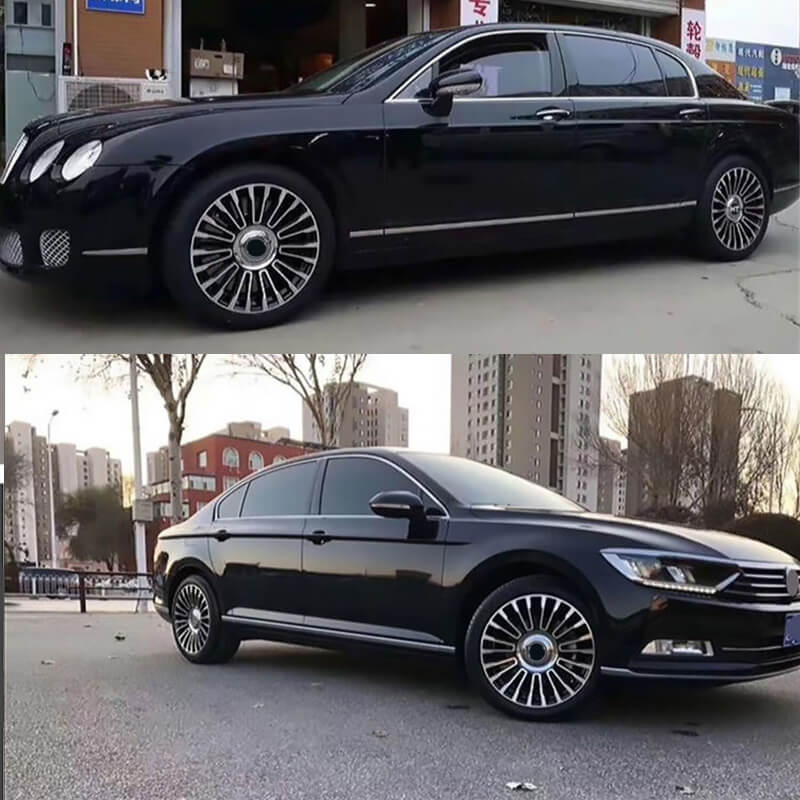 Car Wheel Multi Spokes Forged Wheels For Benz 34