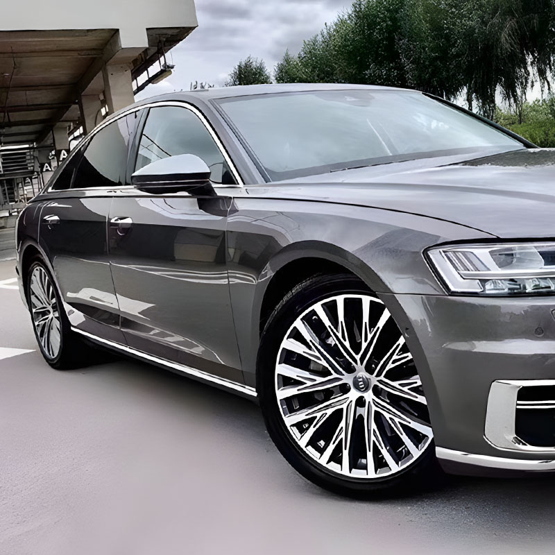 Alloy Passenger Car Wheels Aluminum Multi Spokes Customizable For Audi 27
