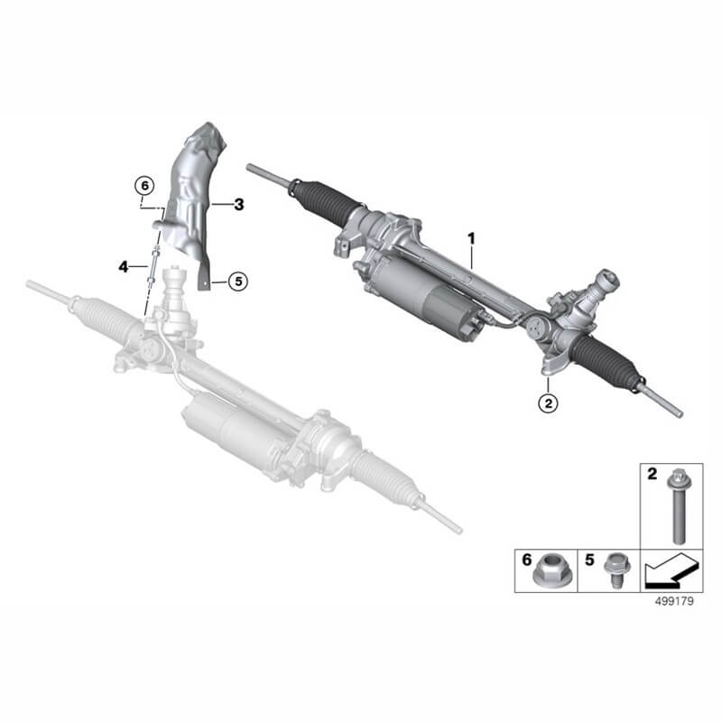Car Steering-Gear For BMW-X5