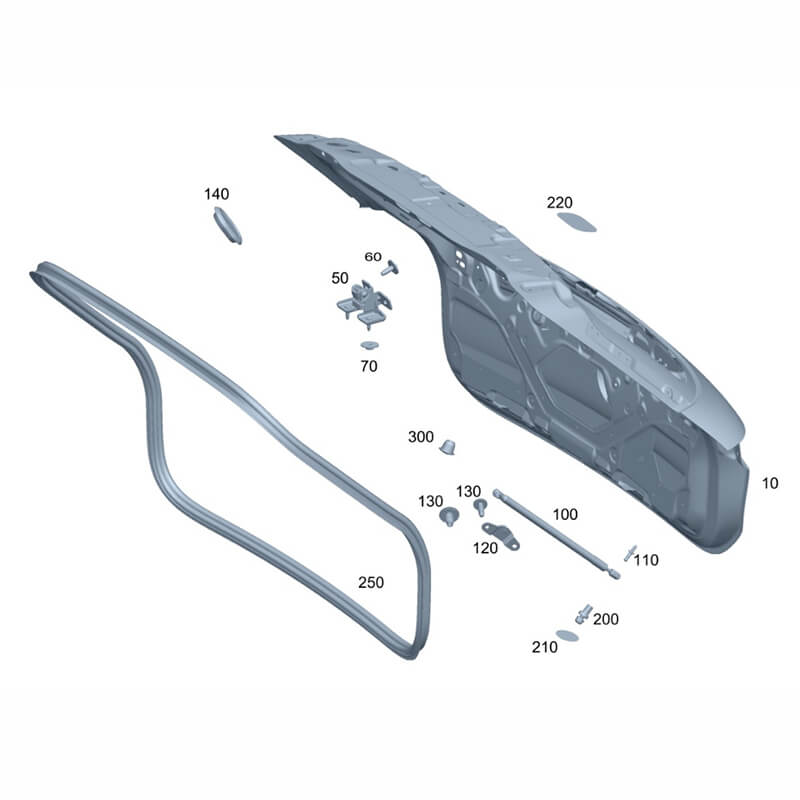 Trunk Lid For Benz EQB 260
